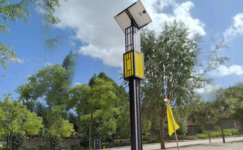 治多智慧路灯安装